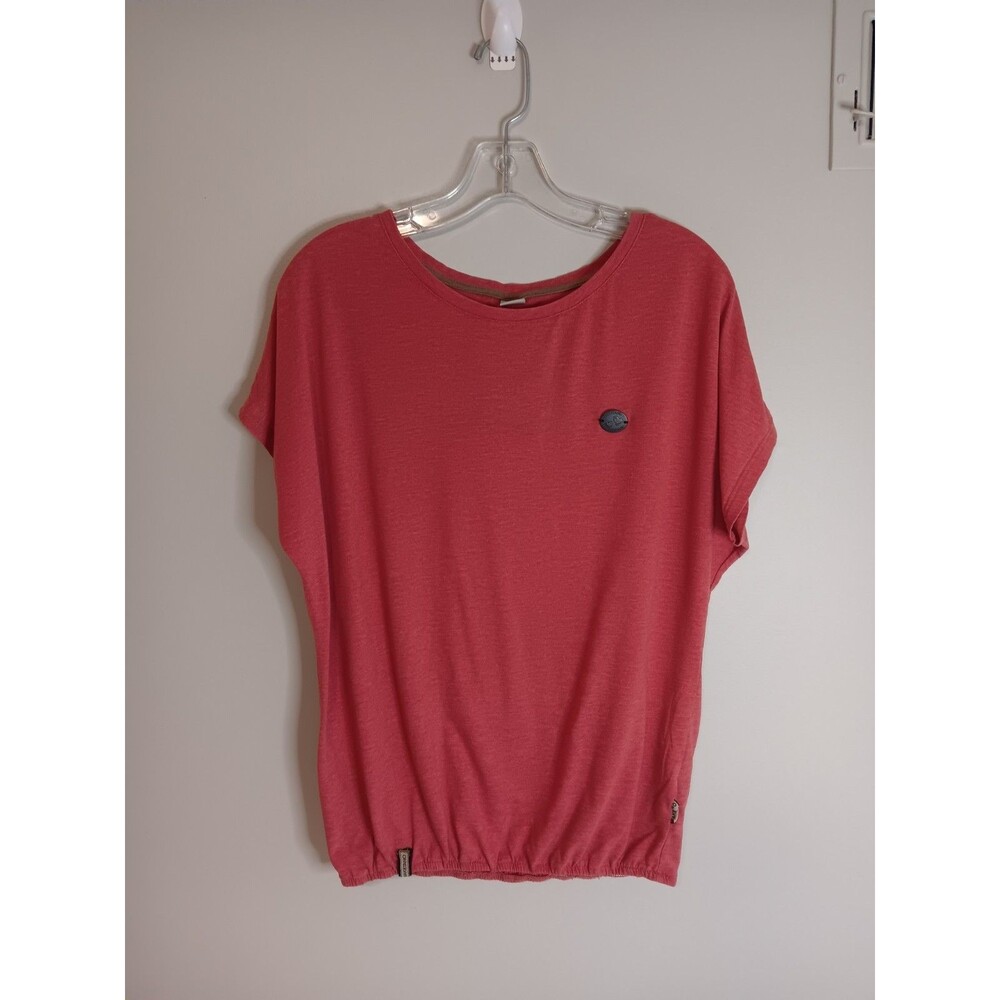 Naketano Pullover Tee Shirt Top Pink Sz Small